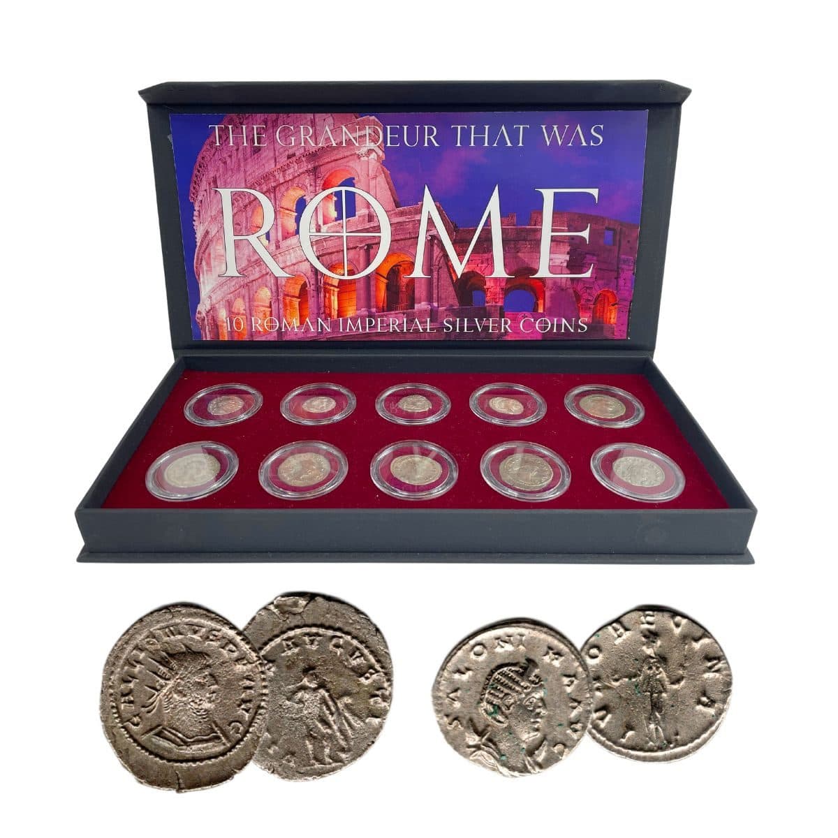 Imperial Rome:10 Silver Coins representative product image