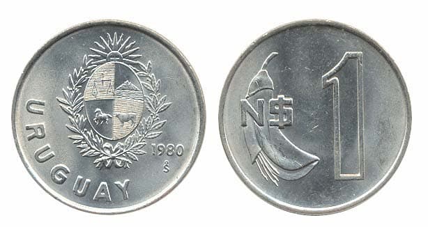 Uruguay KM74(U) 1 New Peso β Lot of 30 representative product image