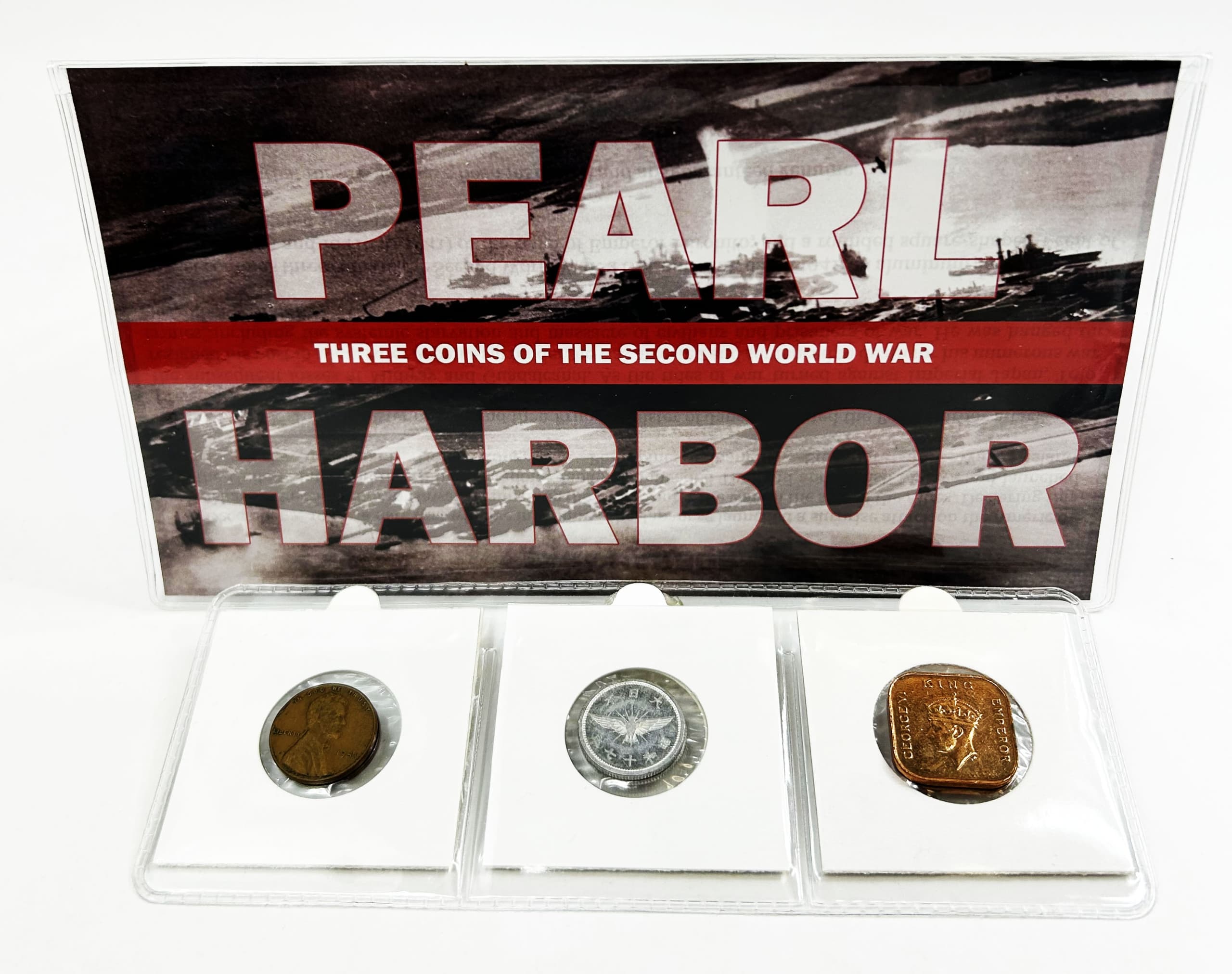 Pearl Harbor: Three Coins of World War II (letterbox folder) representative product image