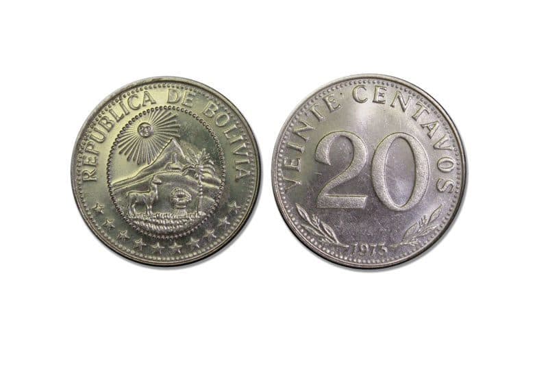 Bolivia KM189(U) 20 Centavos β Lot of 30 representative product image