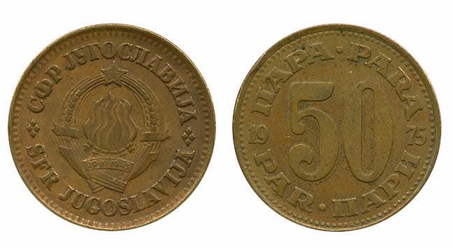 Yugoslavia KM46.2,35(VF) 50 Para Mix β Lot of 55 representative product image