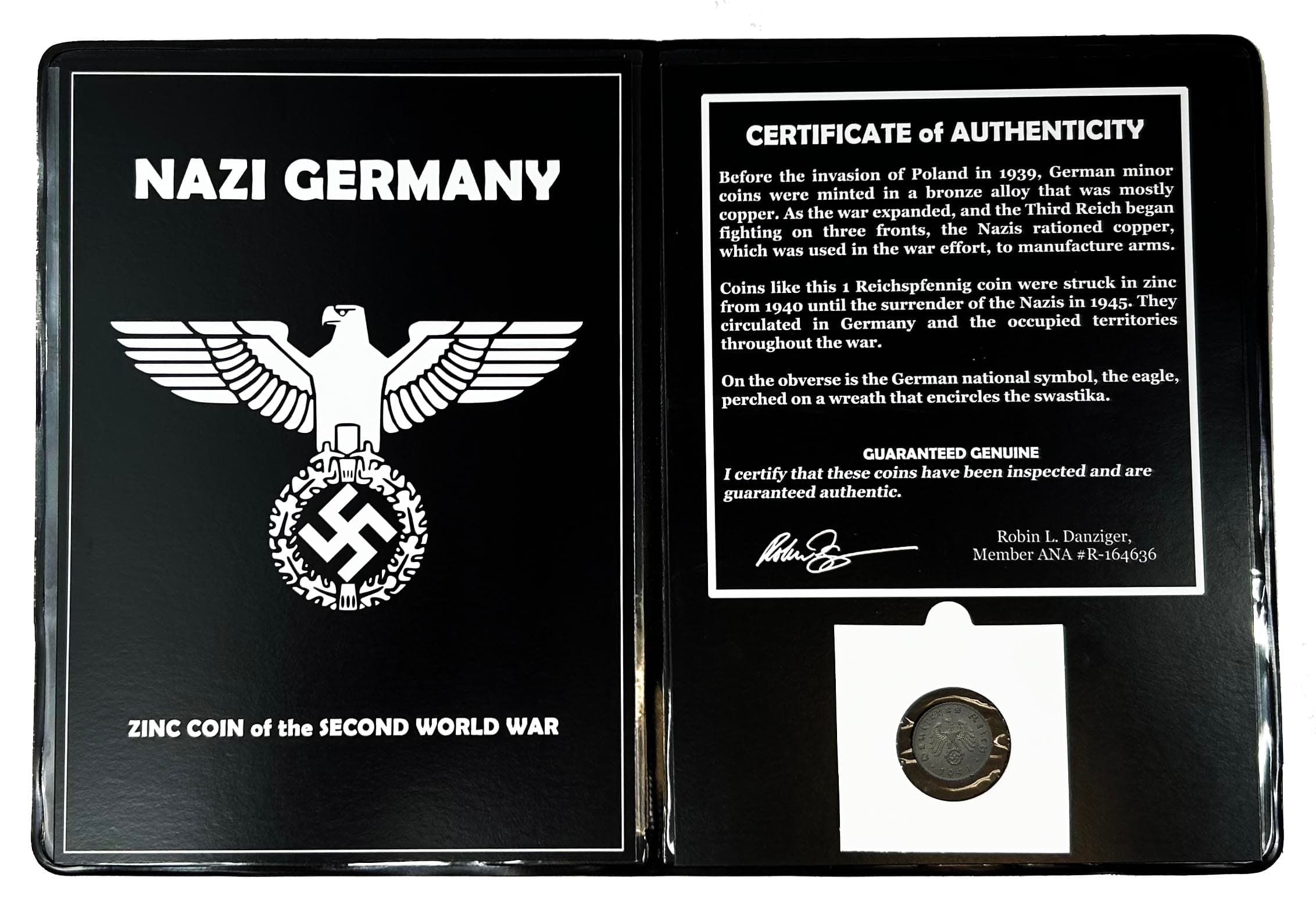 Nazi Germany: Zinc Coin of the Second World War representative product image
