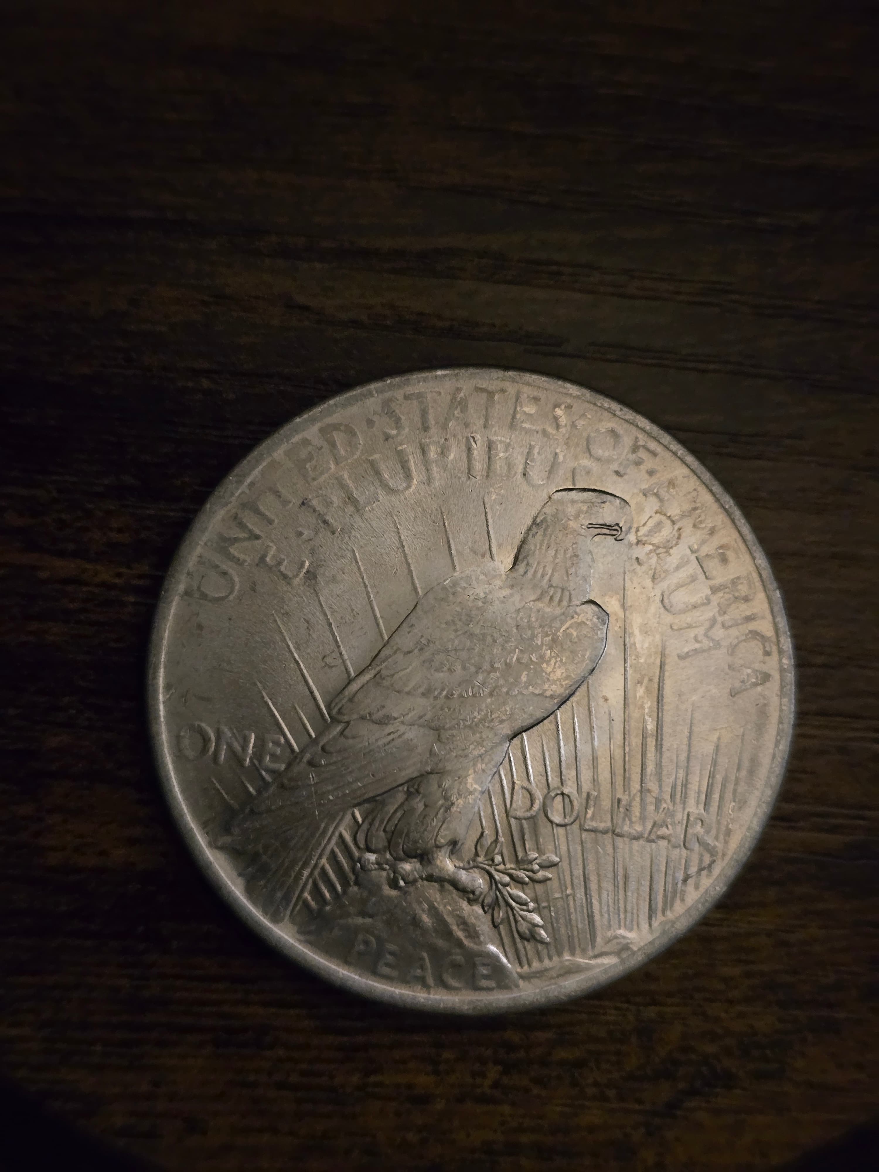 Product image - 1923 Peace Silver Dollar 90% Silver Raw US Coin Circulated Collector Coin