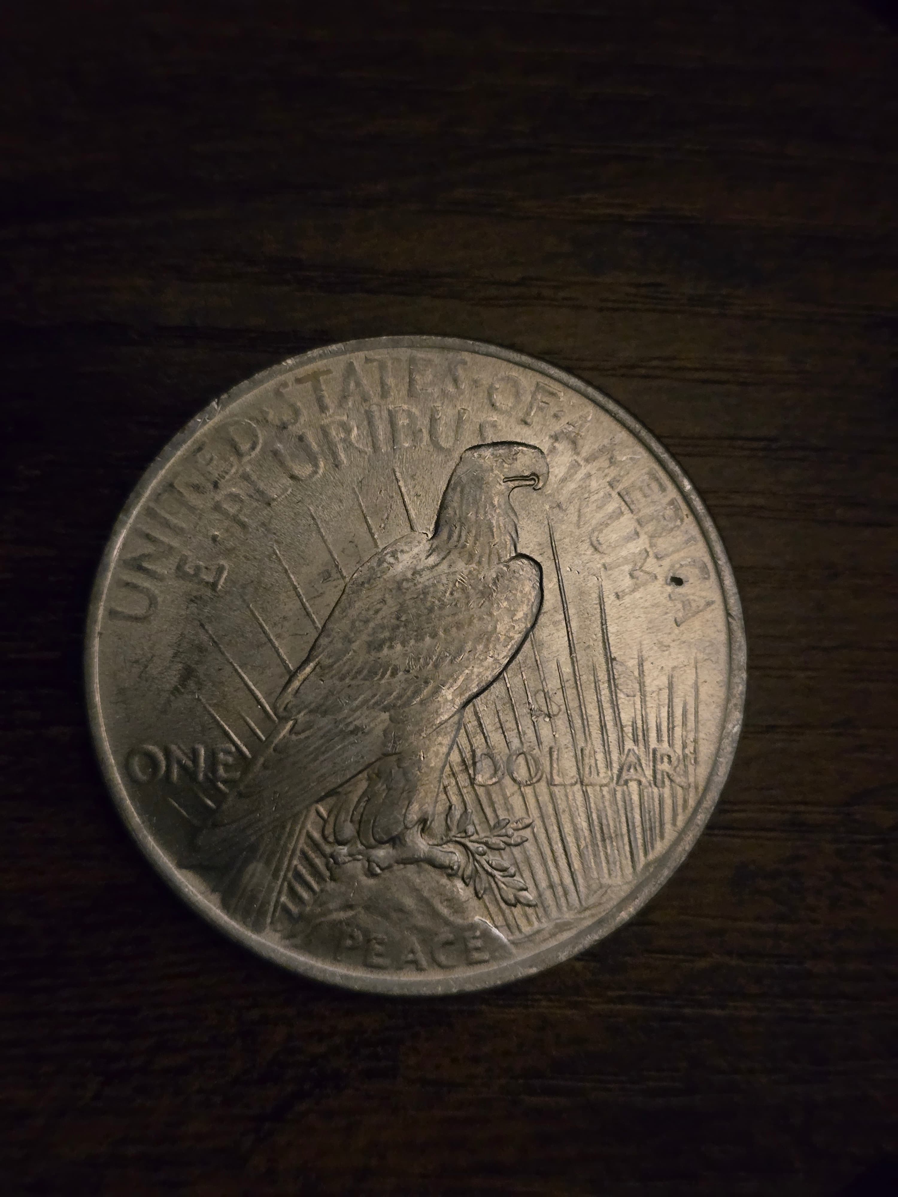 Product image - 1923 Peace Silver Dollar 90% Silver Raw US Coin Circulated Collector Coin