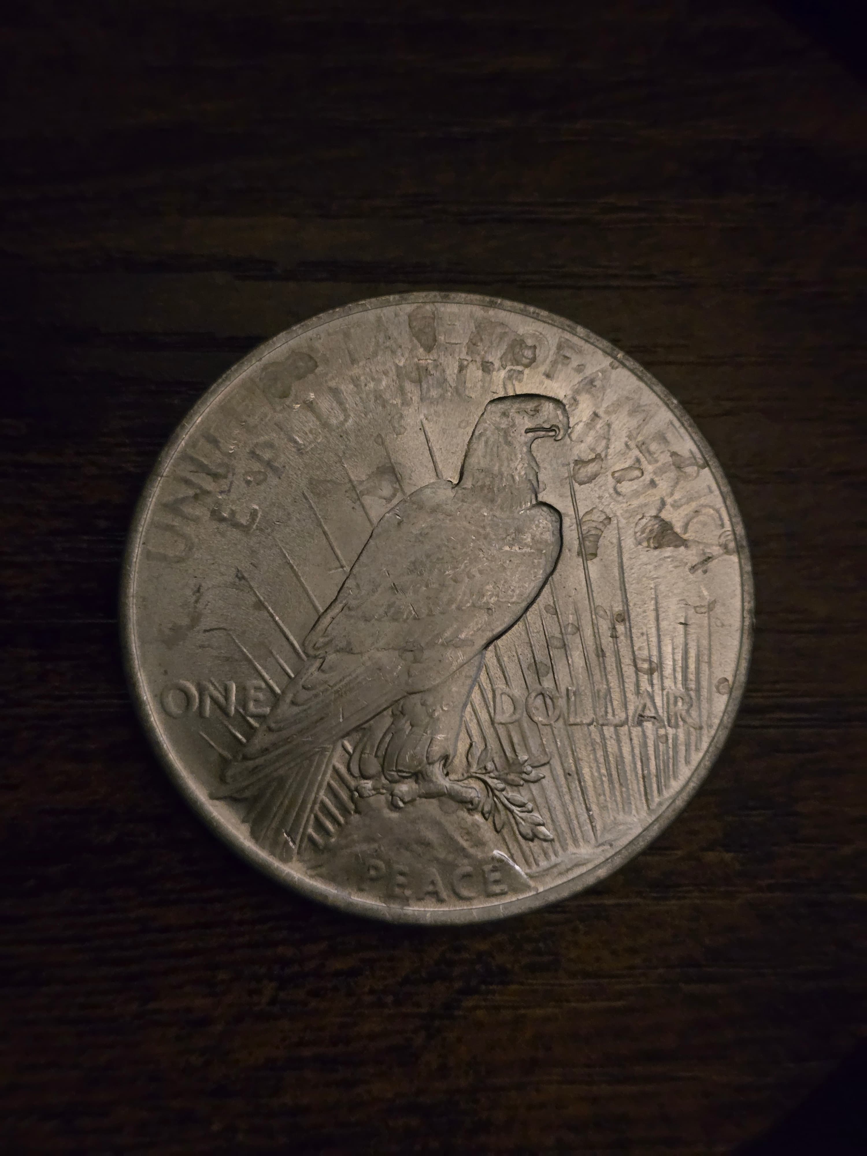 Product image - 1923 Peace Silver Dollar 90% Silver Raw US Coin Circulated Collector Coin