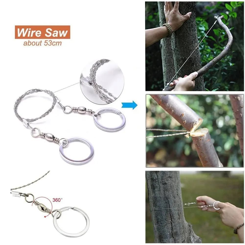 Professional Emergency Survival Kit Gear Camping Multifunction Tactical Defense Equipment First Aid SOS Wilderness Adventure - Image 6