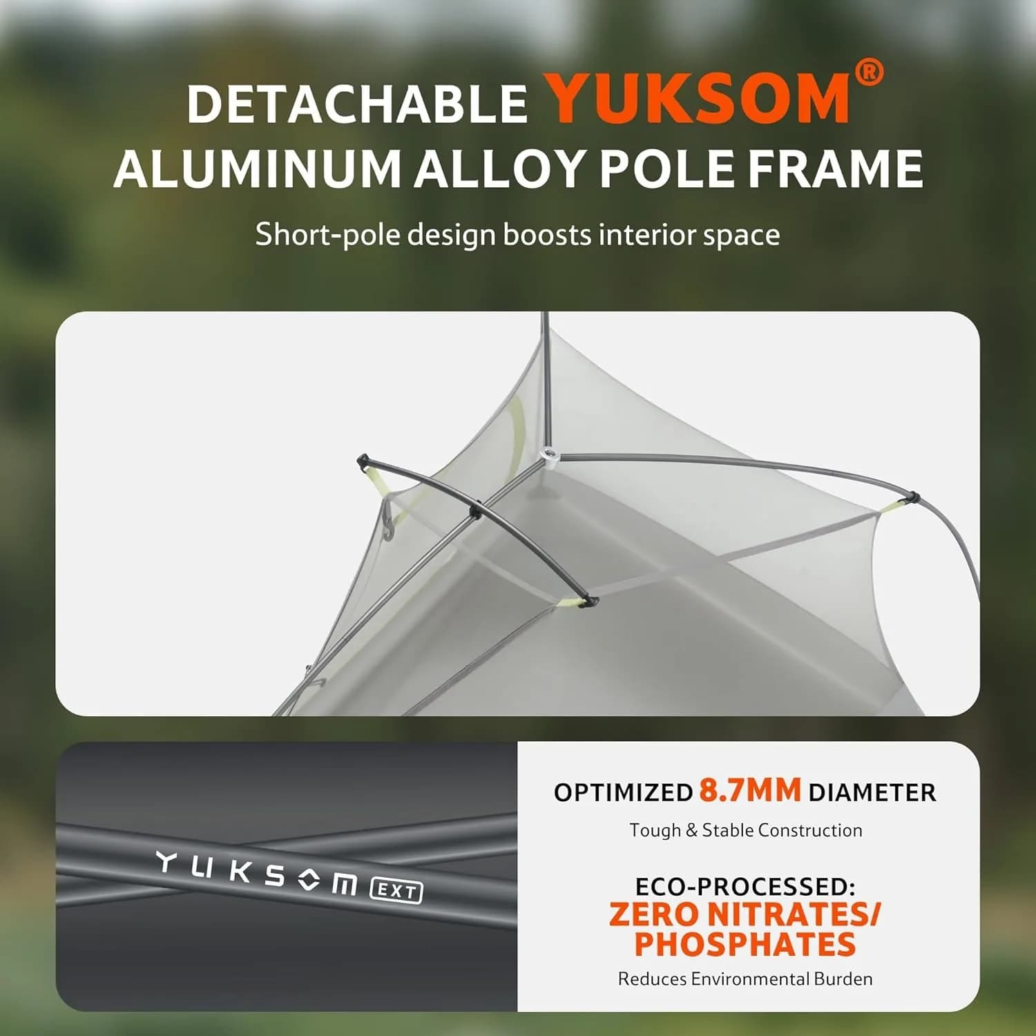 Naturehike Star Trail EXT Hiking Tent Outdoor Camping Ultralight Rainstorm Protection Wild Tent 1 2 Person 0D Nylon Backpacking Tent - Image 5