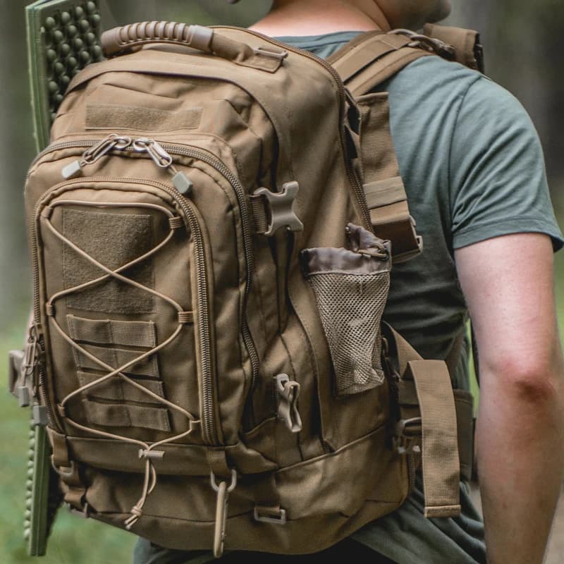 LQARMY 65L Outdoor Tactical Backpack Men's Outdoor Hiking Bag Large Capacity Military Army Bags Travelling Camping Rucksack - Image 6
