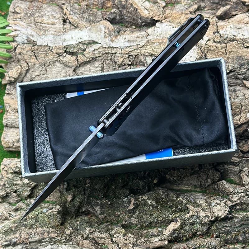 BM 535 Folding Knife, Aluminum Handle and M390 Blade - Compact Outdoor Camping Survival EDC Pocket Knife,A great gift - Image 3