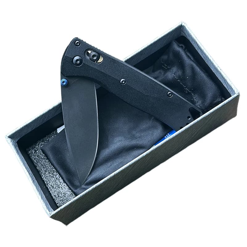 BM 535 Folding Knife, Aluminum Handle and M390 Blade - Compact Outdoor Camping Survival EDC Pocket Knife,A great gift - Image 5