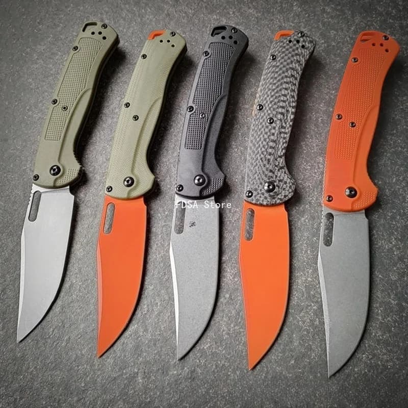 BM 15535 Carbon Fiber/G10 Handle Multi-functional Jungle Climbing Knives Outdoor Camping Folding Knife CPM-154 Steel Blade EDC Multitools High Hardness Mountaineering Tools Gift - Image 6