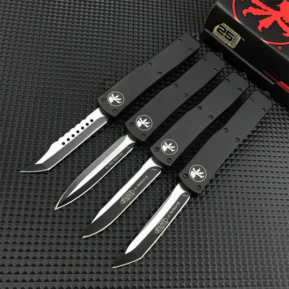 UT70 A High-quality Zinc Alloy Handle Outdoor Folding Knife Rock Climbing Camping Portable Holiday Gifts Essential Equipment Tool - Image 1
