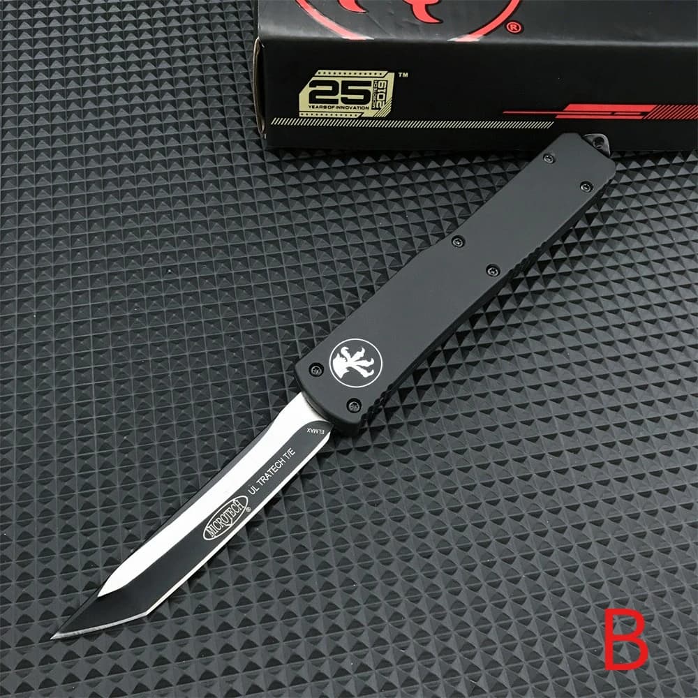 UT70 A High-quality Zinc Alloy Handle Outdoor Folding Knife Rock Climbing Camping Portable Holiday Gifts Essential Equipment Tool - Image 6