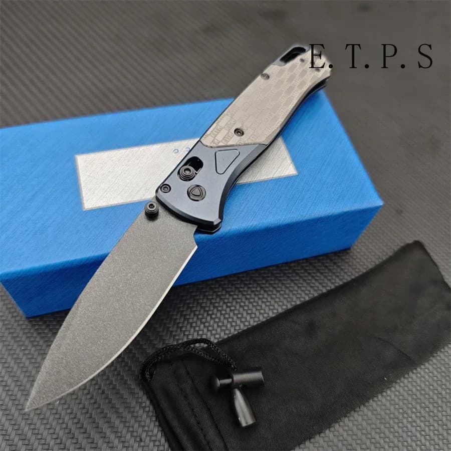 Kith Taps BM for A Limited Run Bugout EDC Knives D2 Blade Aluminum Handle Folding Knife Outdoor Camping Hunting Multitool Gifts - Image 2