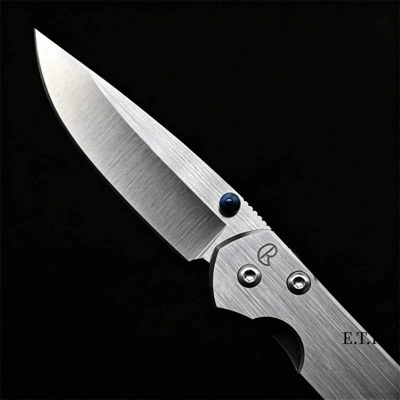 Chris Reeve Pocket Folding Lock Knife 440C Blade 420 Steel Handle Camping Outdoor Survival EDC Tools Fishing Hunting Cutter - Image 5