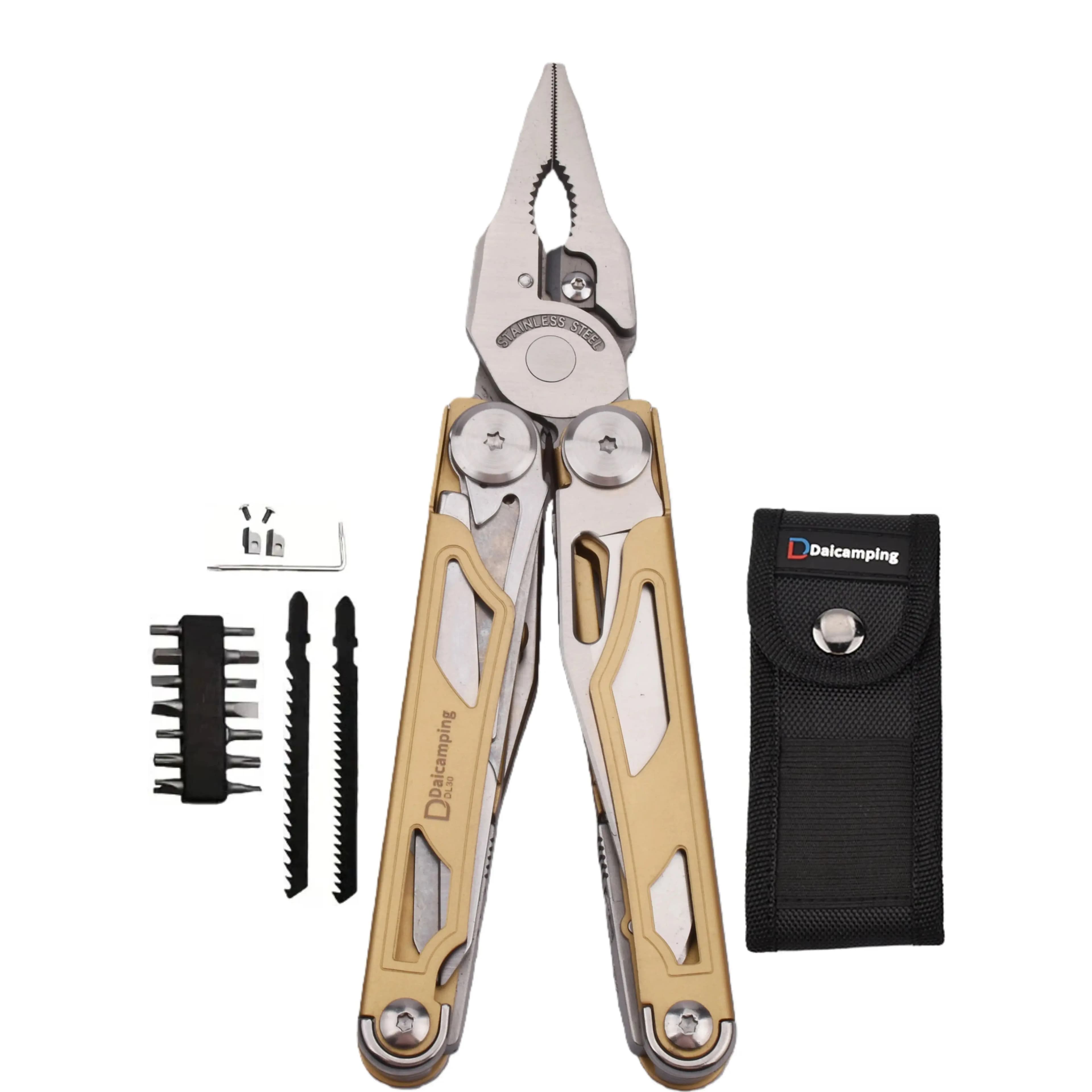 Daicamping DL301 DL30 DL1 Diy Multi Tool Folding Knife Multi-tool Clamp EDC Manual Hand Tools Multifunctional Plier Multitools - Image 2
