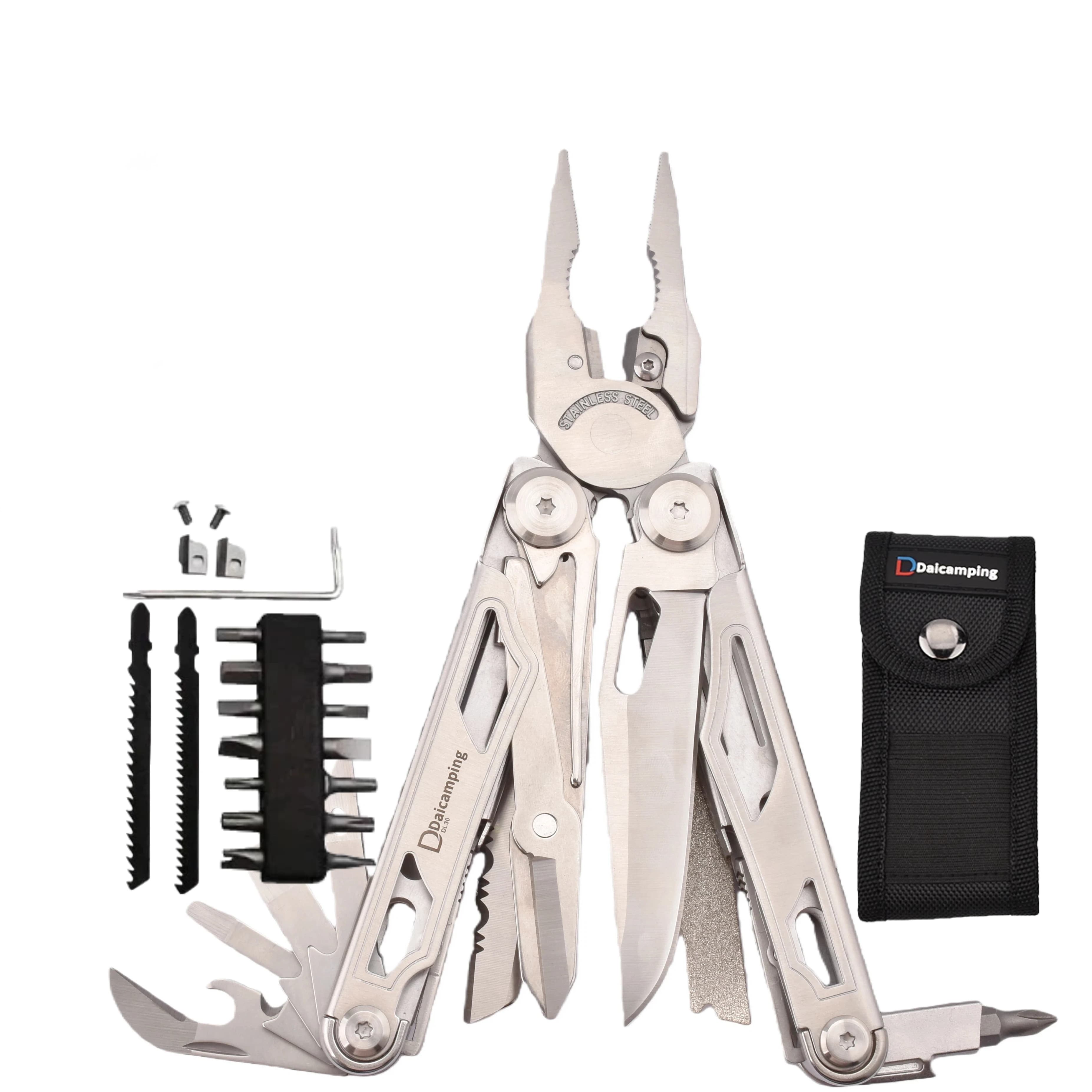 Daicamping DL301 DL30 DL1 Diy Multi Tool Folding Knife Multi-tool Clamp EDC Manual Hand Tools Multifunctional Plier Multitools - Image 4