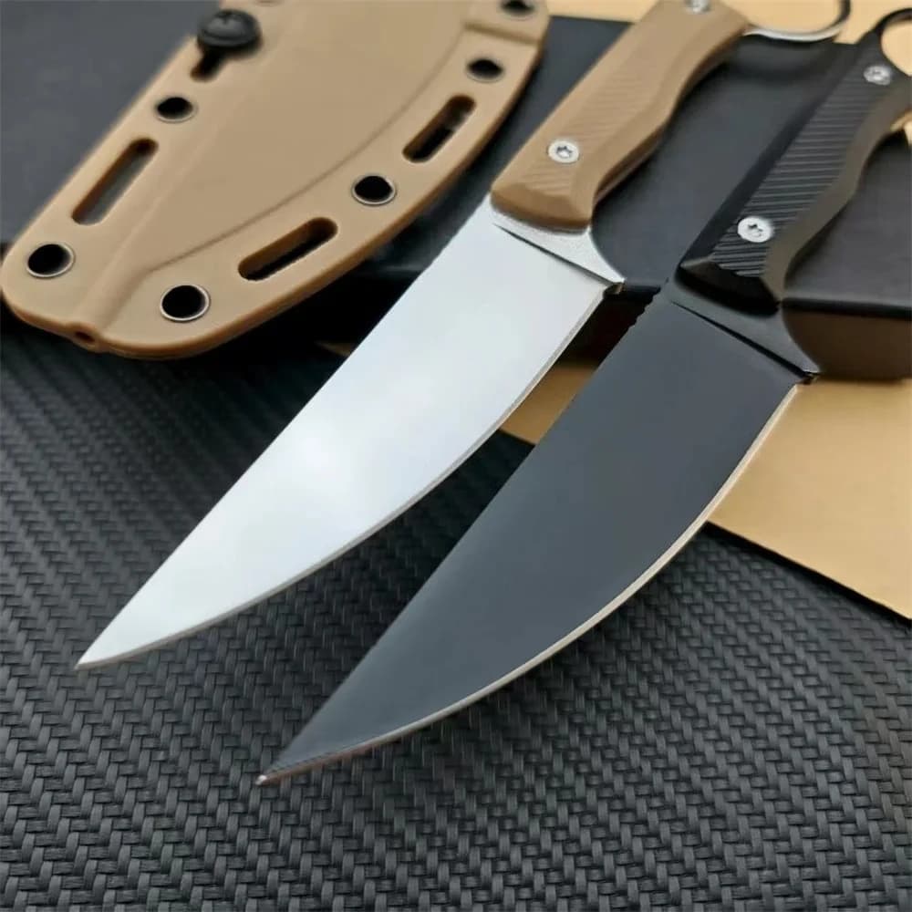 Speedgoat Fixed Blade Outdoor Straight Knife Nylon Wave Fiber Handle EDC Outdoor Hunting Survival Portable with Kydex Knives - Image 4