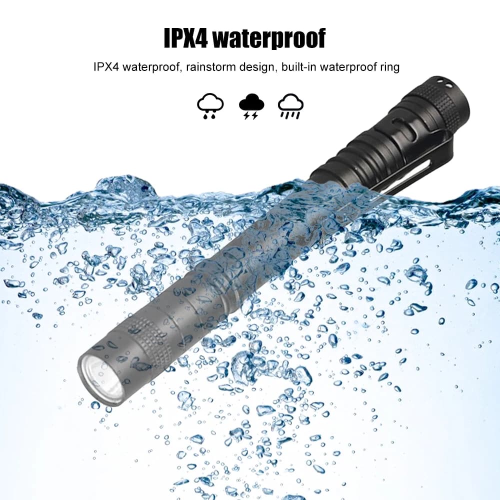 Mini Portable LED Pen Light Pocket Ultra Bright High Lumens Handheld Flashlight Linterna Torch For Camping Outdoor Emergency - Image 3