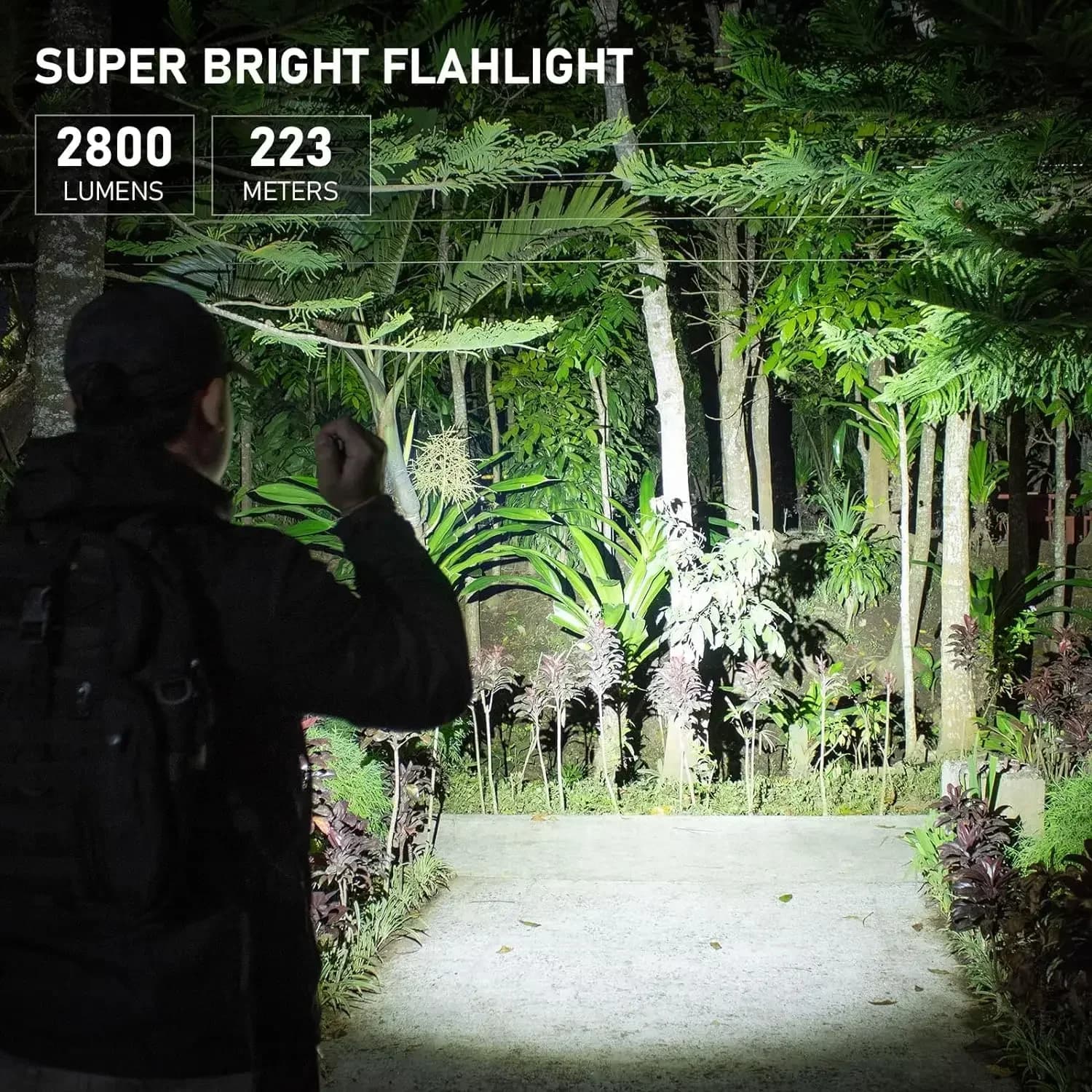 Sofirn SC28 2800Lm Powerful 21700 Rechargeable XHP50B HD LED Type-C Flashlight Protable Torch EDC Flash Light IPX8 for Camping - Image 5