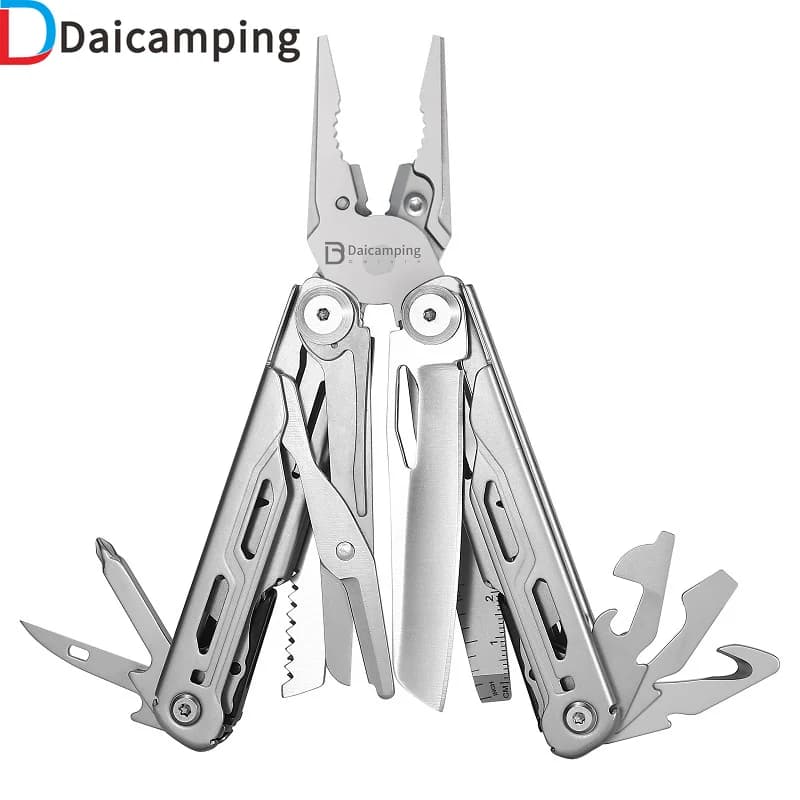 Daicamping DL10 Emergency Plier Folding Knife Multitool Tactical Clamp Combination Survival Gear Clip Multifunctional Multi Tool - Image 1