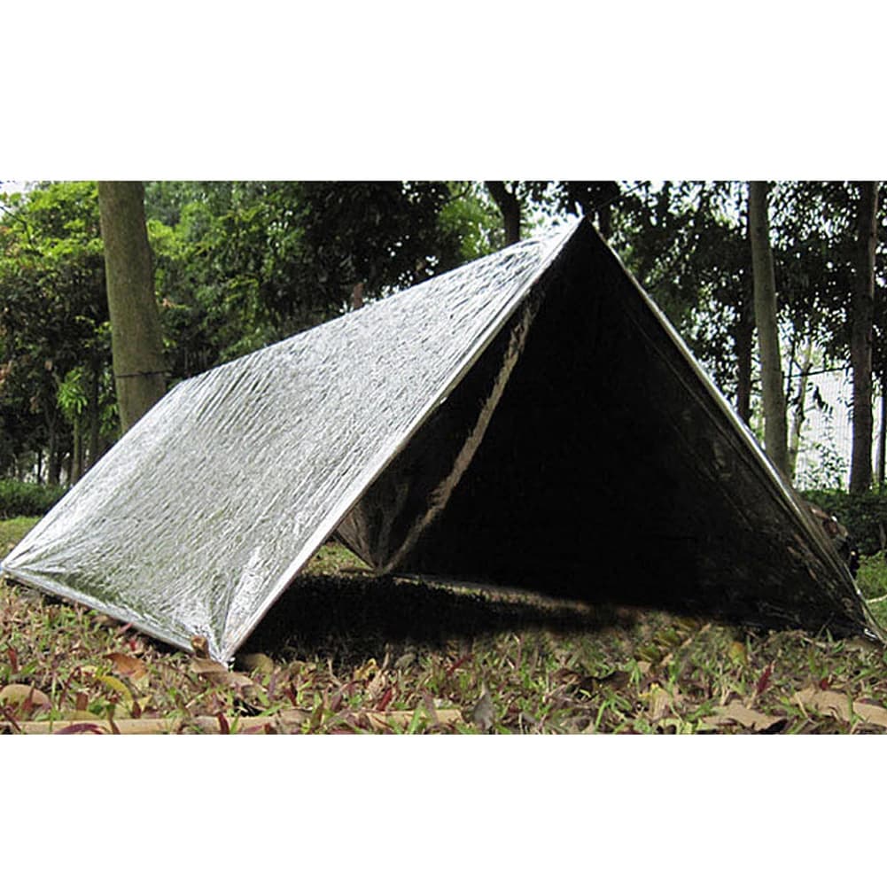 1-20pcs Emergency Mylar Thermal Blanket Foil Space Blanket Designed for NASA Body Warmer Outdoor First Aid Camping Hiking Travel - Image 2