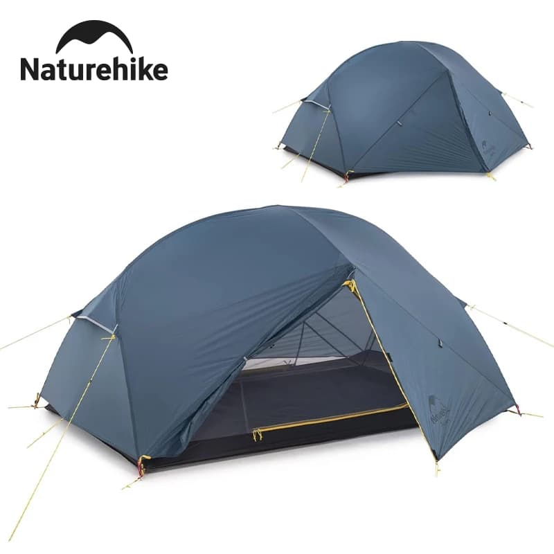 Naturehike Mongar Ultralight Tent 2 Person Waterproof PU3000mm Camping Tent Double Layer Outdoor Travel Hiking Tent - Image 1
