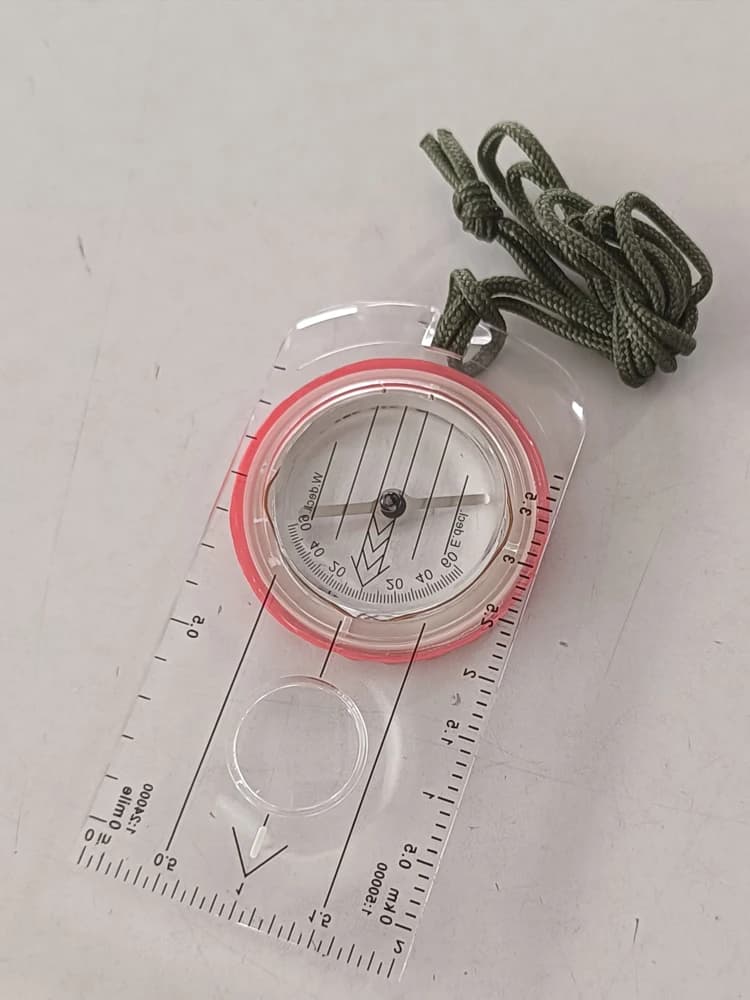 Luminous Compass for Expedition Shockproof Outdoor Adventure Warehouse Compass High Accuracy Multifunctional for Hiking Survival - Image 4