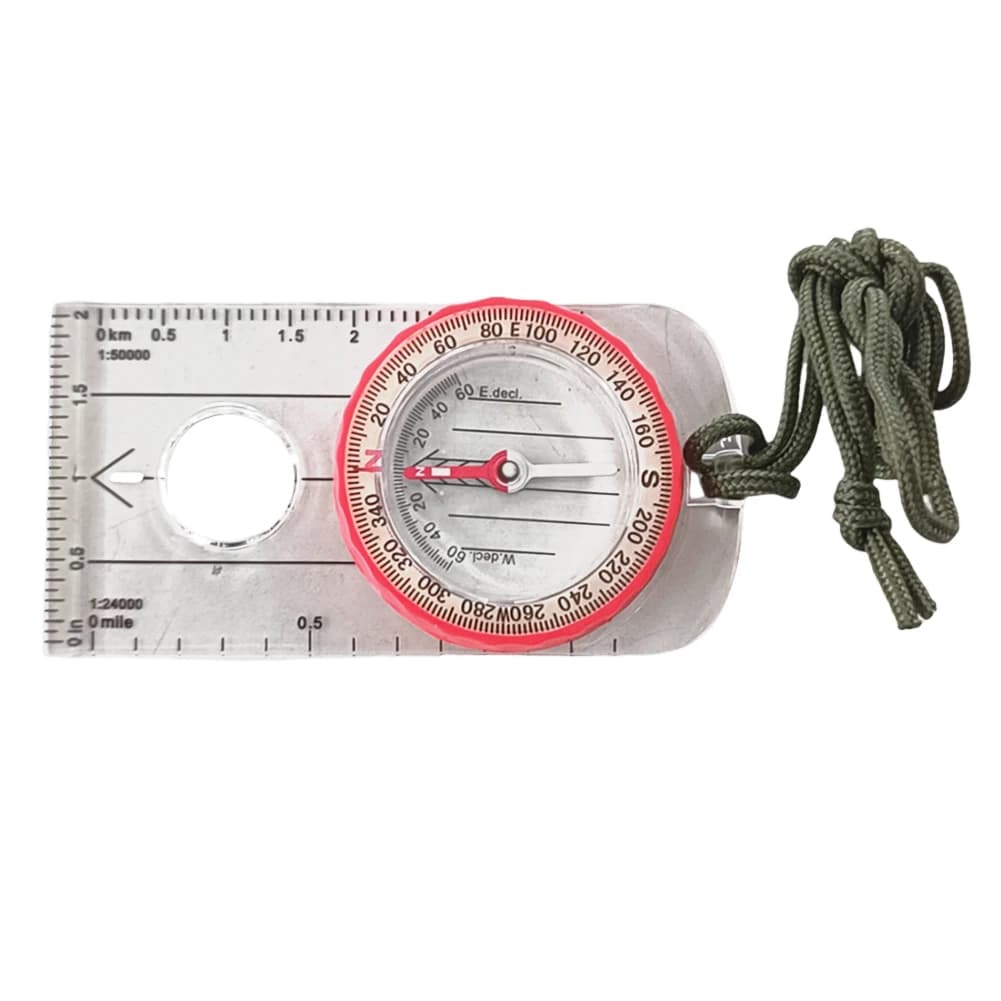 Luminous Compass for Expedition Shockproof Outdoor Adventure Warehouse Compass High Accuracy Multifunctional for Hiking Survival - Image 5