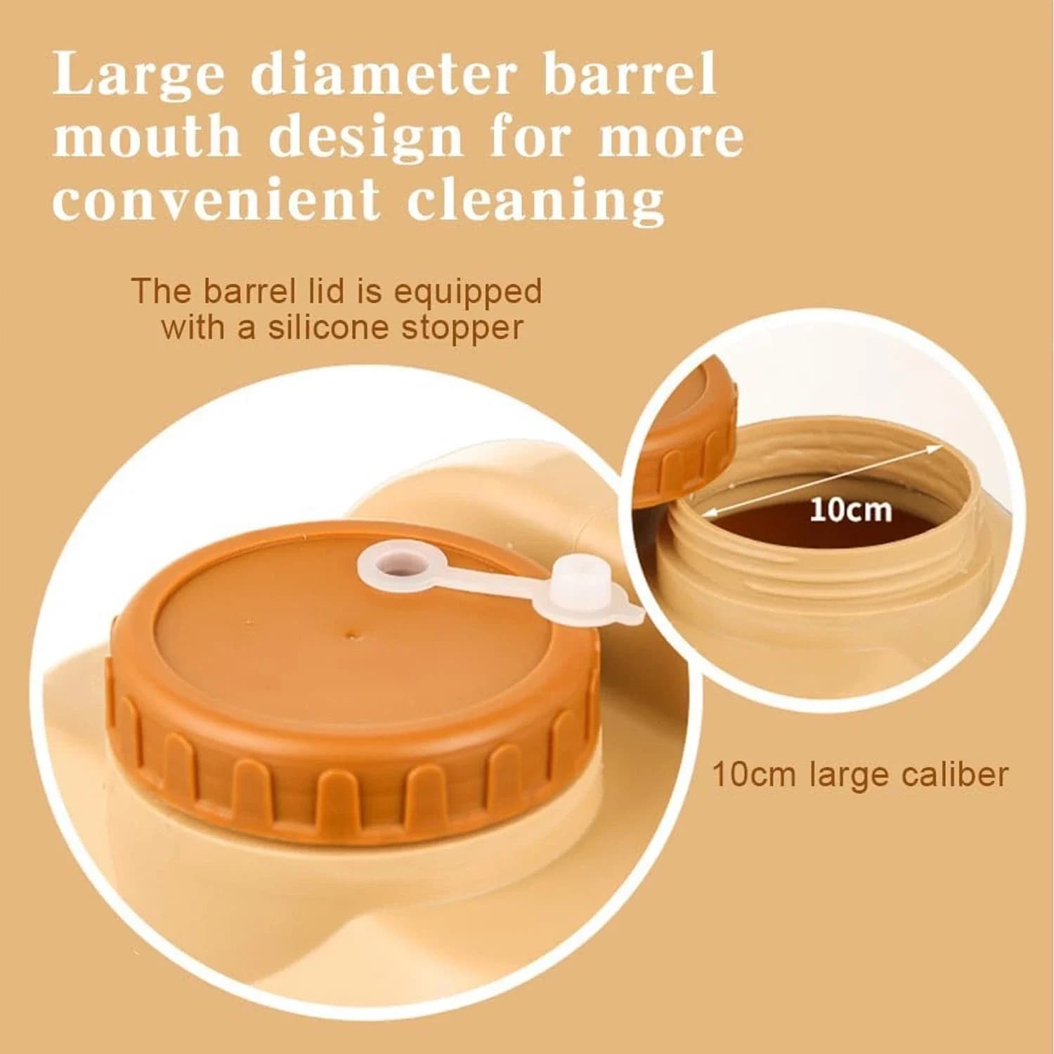 20L Emergency Water Container Large-Capacity Portable Camping Water Bag With Spigot Water Storage Jug For Outdoor Picnic Hiking - Image 3