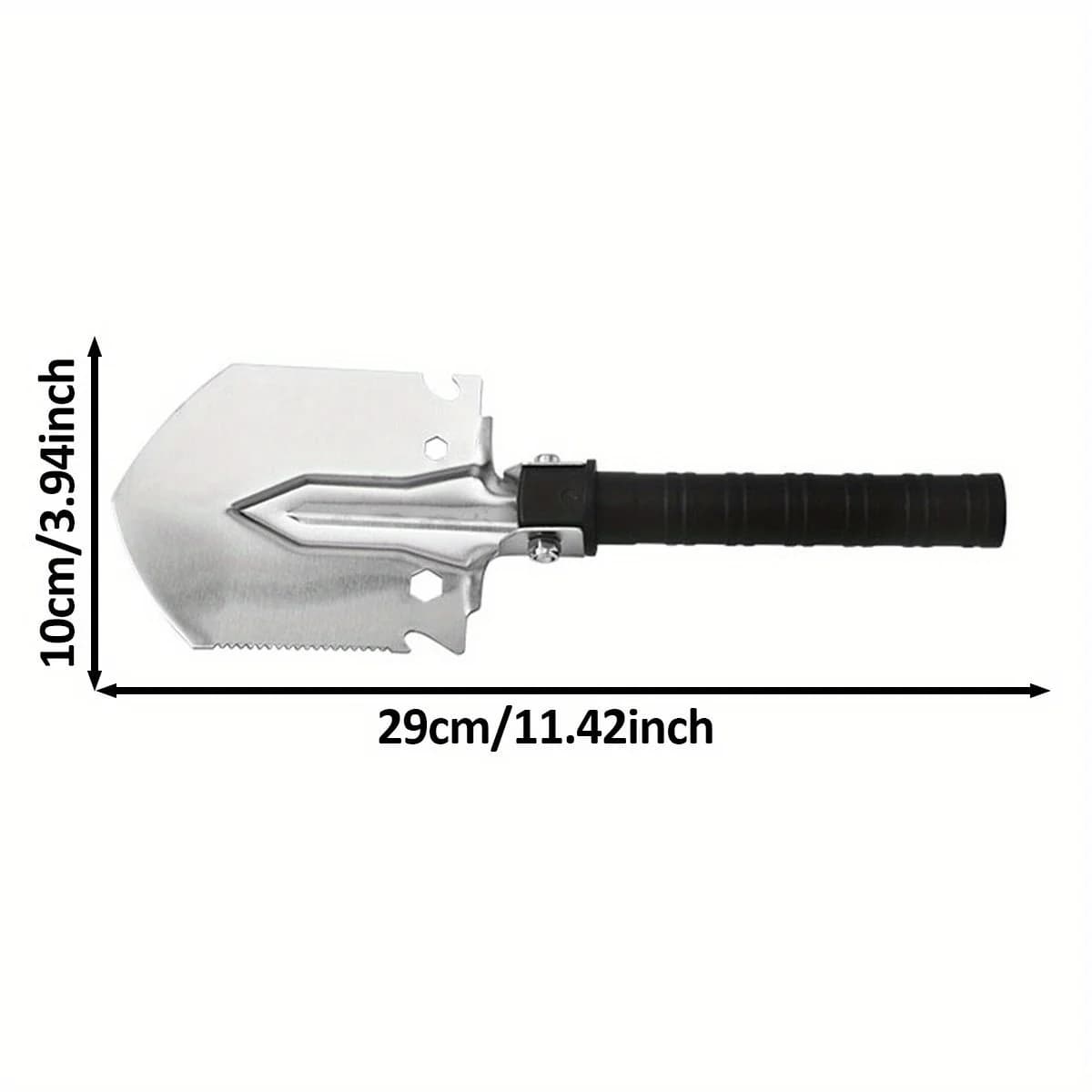 7 in 1 Camping Shovel Small Military Multifunctional Engineering Shovel Portable Jungle Garden Shovel Survival Emergency Tool - Image 4