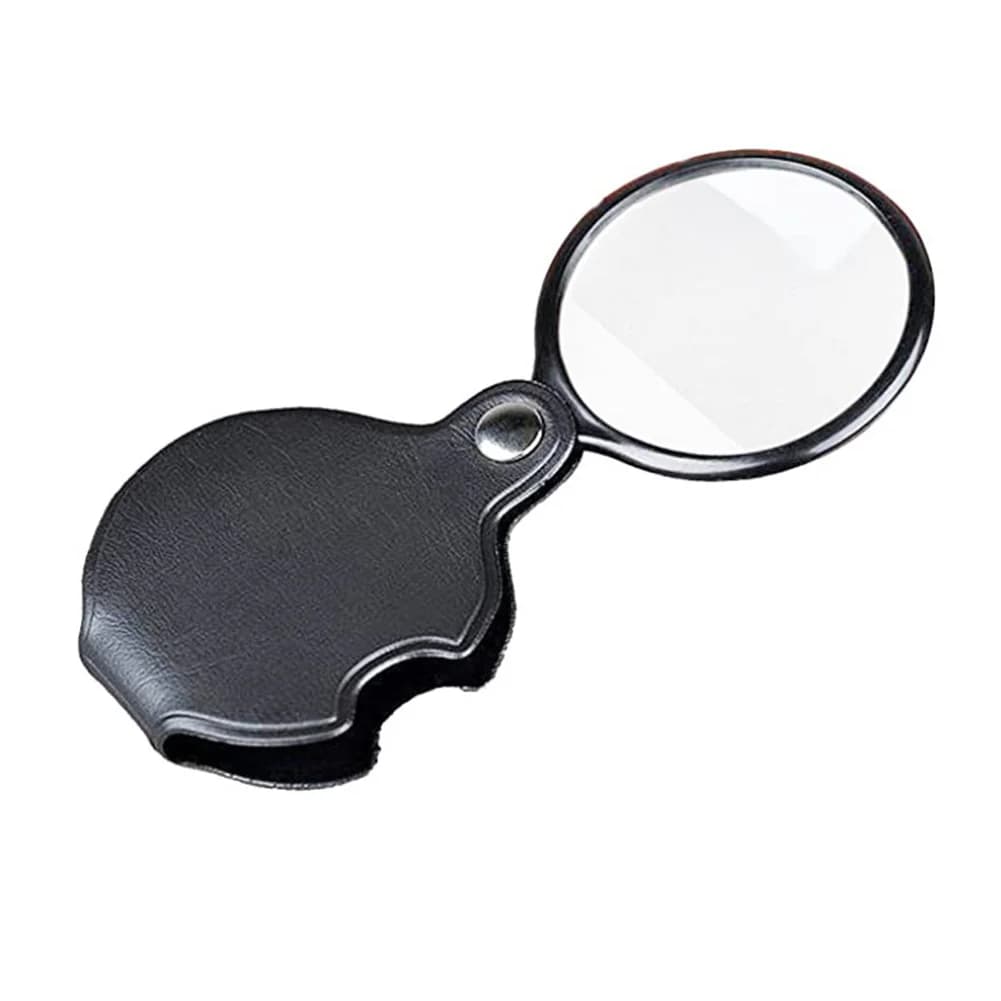 5X Mini Pocket Magnifier Reading Folding Magnifying Glass Mini Pocket Magnifier Monocle for Reading Maps Menus - Image 5