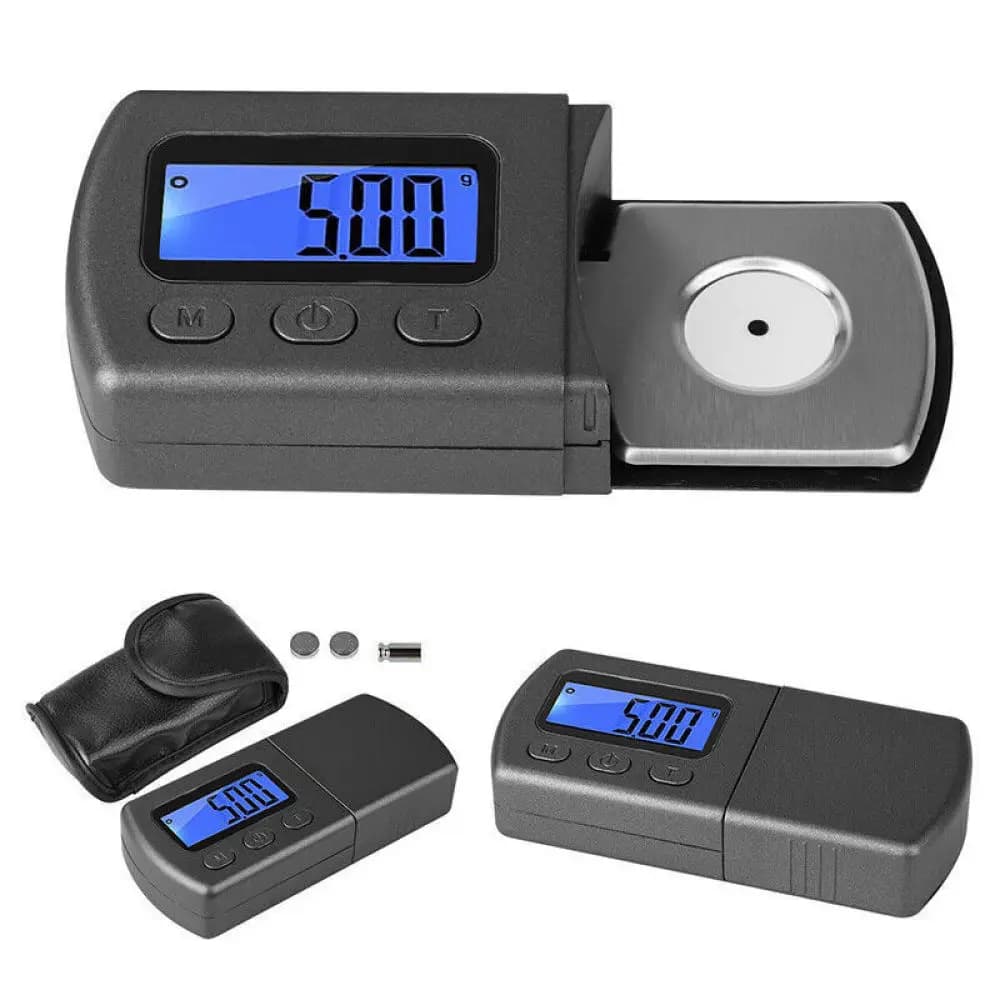 Reliable LCD Backlight Digital Turntable Stylus Force Scale Gauge for Tonearm Phono Cartridge 0-5.00g Capacity 3 Digit Display - Image 1