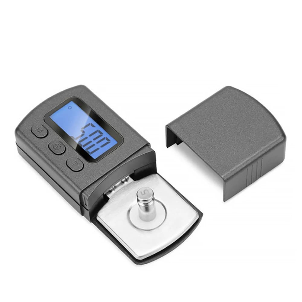 Reliable LCD Backlight Digital Turntable Stylus Force Scale Gauge for Tonearm Phono Cartridge 0-5.00g Capacity 3 Digit Display - Image 3