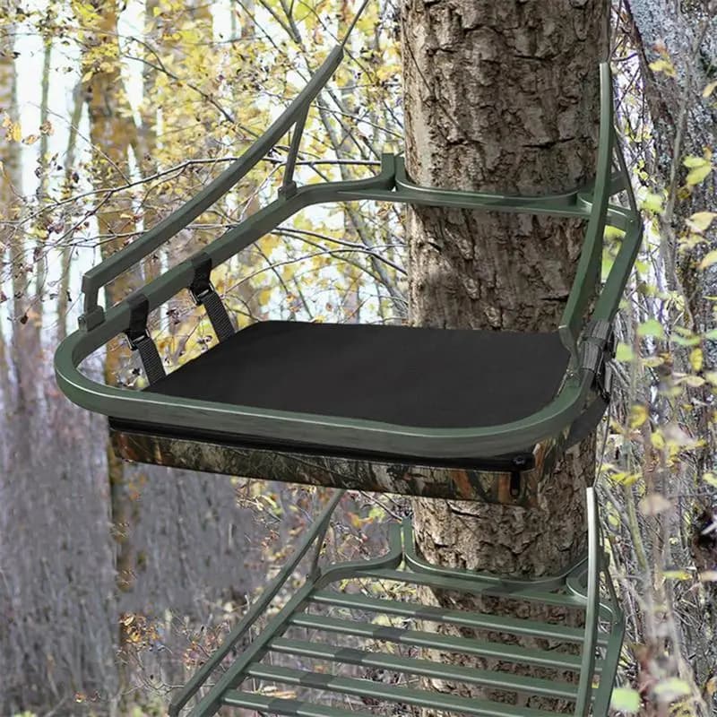 Seat Cushion For Tree Stand Adjustable Tree Stand Seat Cushion Lightweight Replacement Treestand Seat Pad Portable Hunting - Image 1