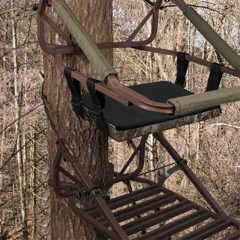 Seat Cushion For Tree Stand Adjustable Tree Stand Seat Cushion Lightweight Replacement Treestand Seat Pad Portable Hunting - Image 2