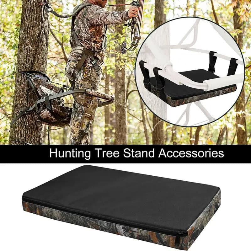 Seat Cushion For Tree Stand Adjustable Tree Stand Seat Cushion Lightweight Replacement Treestand Seat Pad Portable Hunting - Image 6