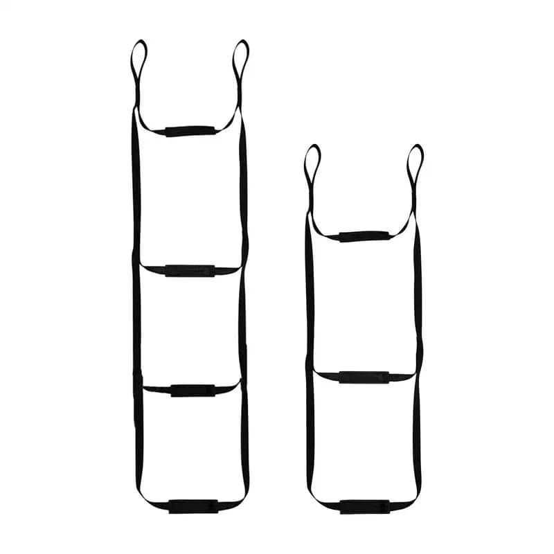 Portable Hunting Tree Climbing Aider with Anti-Skidding Steps Climbing Rope Ladder for Rock Climbing Caving Canyoning - Image 2