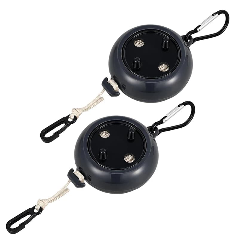 2 Pcs Tree Stand Gear Hoist 29.5 Ft Retractable Bow & Gear Hoist Bow Hunting Gear Accessories For Hunting Bow, Black - Image 3