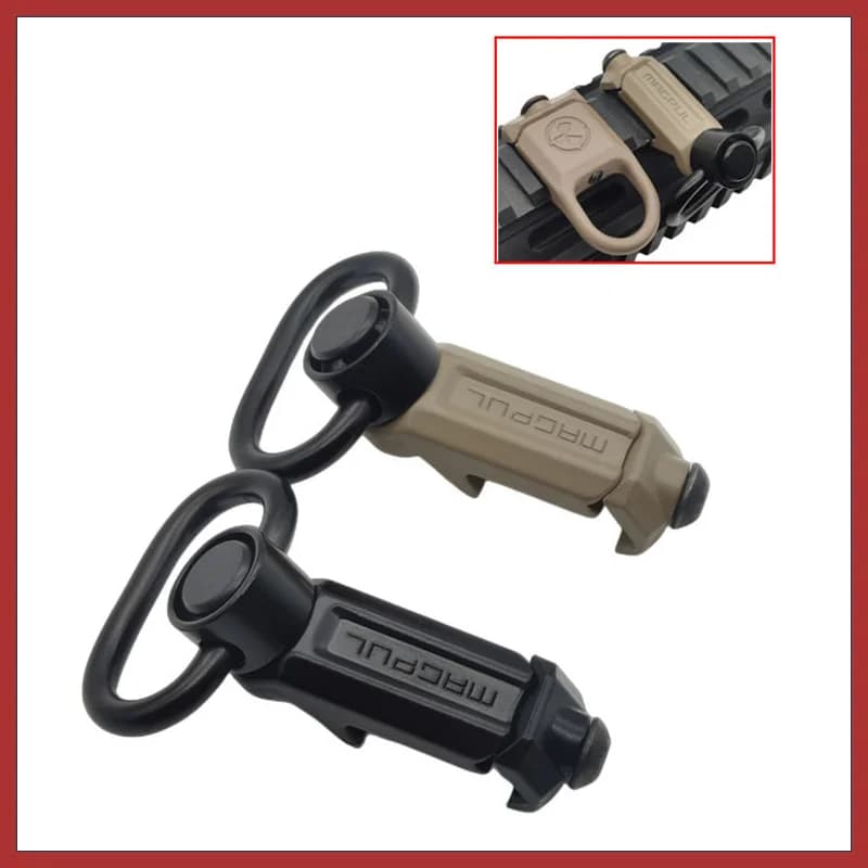 Hot 1PC Metal Strap Buckle QD Sling Swivel 20mm Picatinny Rail Mount Base Quick Detach Rail Mount For Mlok Rail Gun Accessories - Image 1