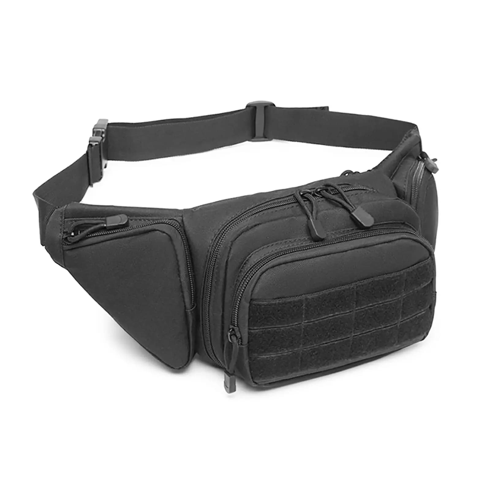 Waterproof Tactical Fanny Pack Concealed Carry Waist Bag with Molle System EDC Pouch for Outdoor Sports Traveling - Image 1