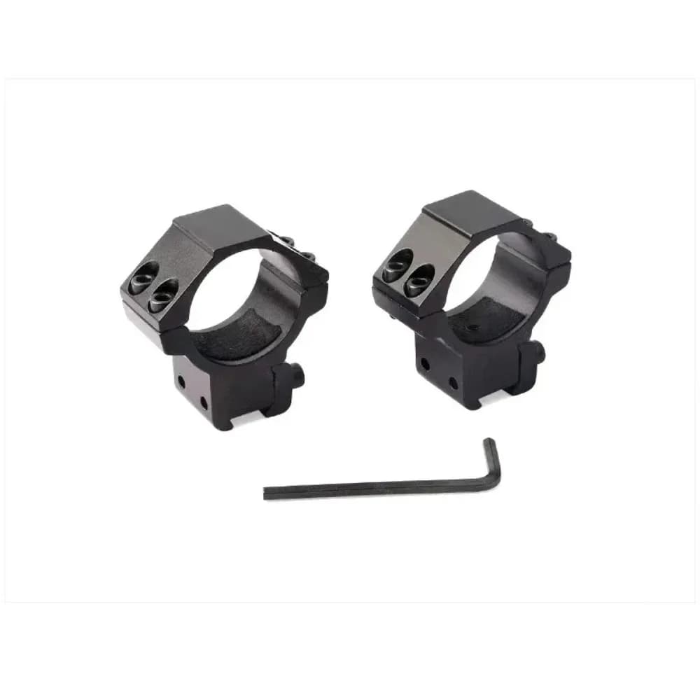2PCS Hunting Rifle Scope Mount Ring for Dia 25.4mm 30mm Tube Scopes 11mm 20mm Dovetail Picatinny Rail Tactical Flashlight Mount - Image 3