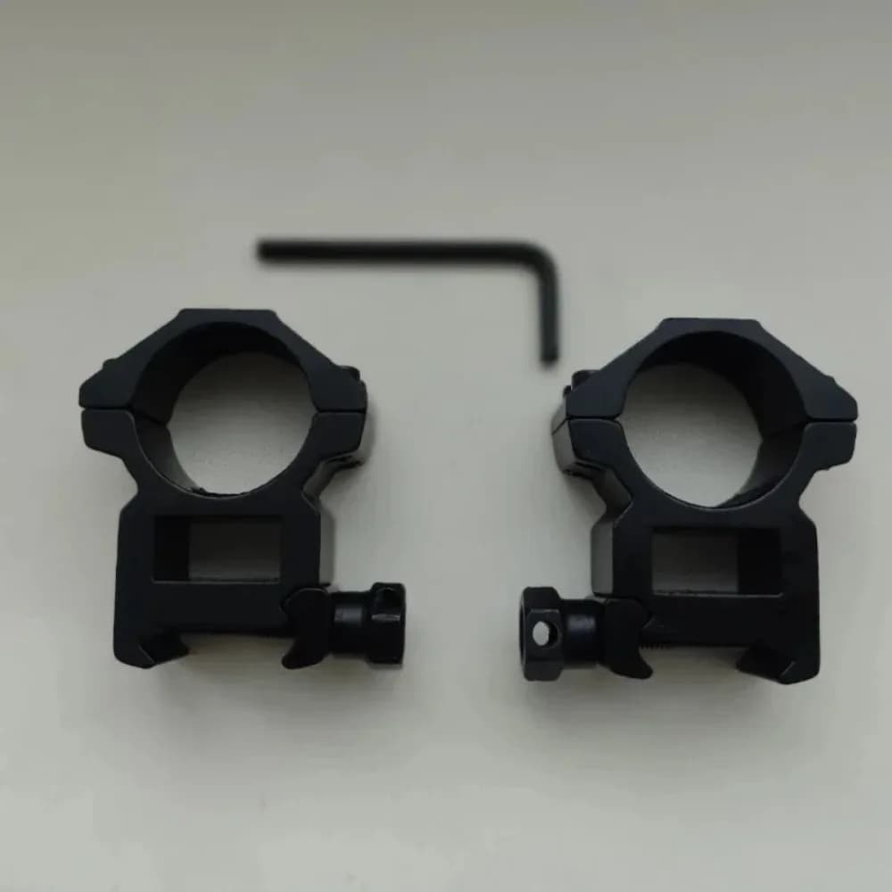 2PCS Hunting Rifle Scope Mount Ring for Dia 25.4mm 30mm Tube Scopes 11mm 20mm Dovetail Picatinny Rail Tactical Flashlight Mount - Image 5