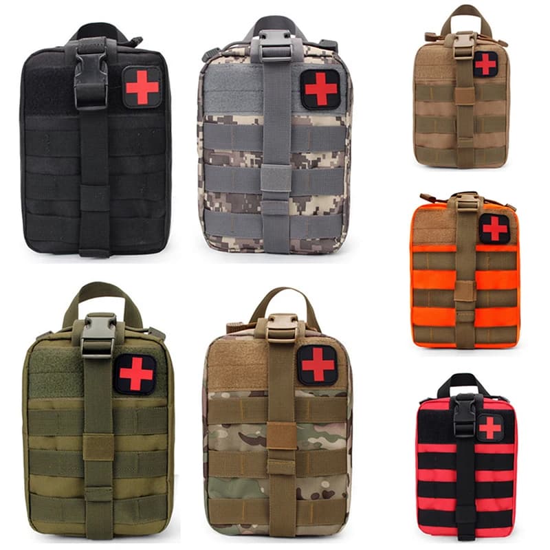 Outdoor First aid kit EDC Molle Medical Kit IFAK Survival Emergency Pack EDC Travel Fishing Camping Hiking Hunting Accessories - Image 1
