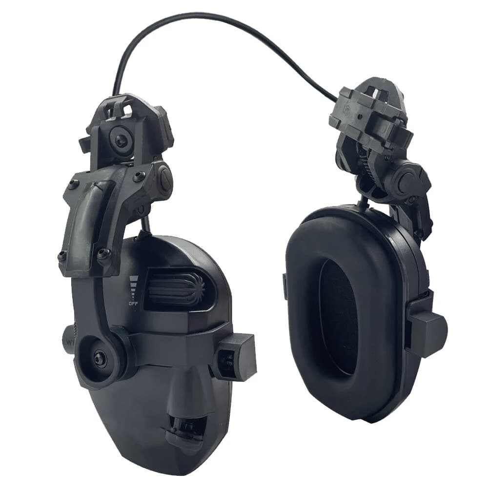 Active Helmet Mounted Earmuffs For Shooting Electronic Hearing Protection Ear Protect Noise Reduction Active Hunting Headphone - Image 3