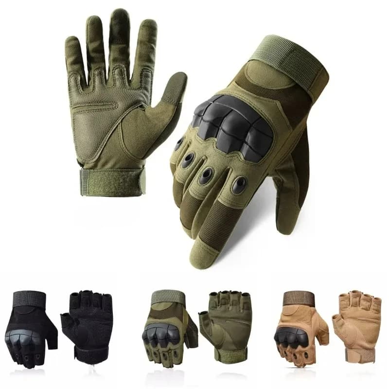 Motorcycle Camping Cycing Hiking Rock Climbing Tactical Gloves Touch Design Fitness Protection Sports Hunting Gloves - Image 1