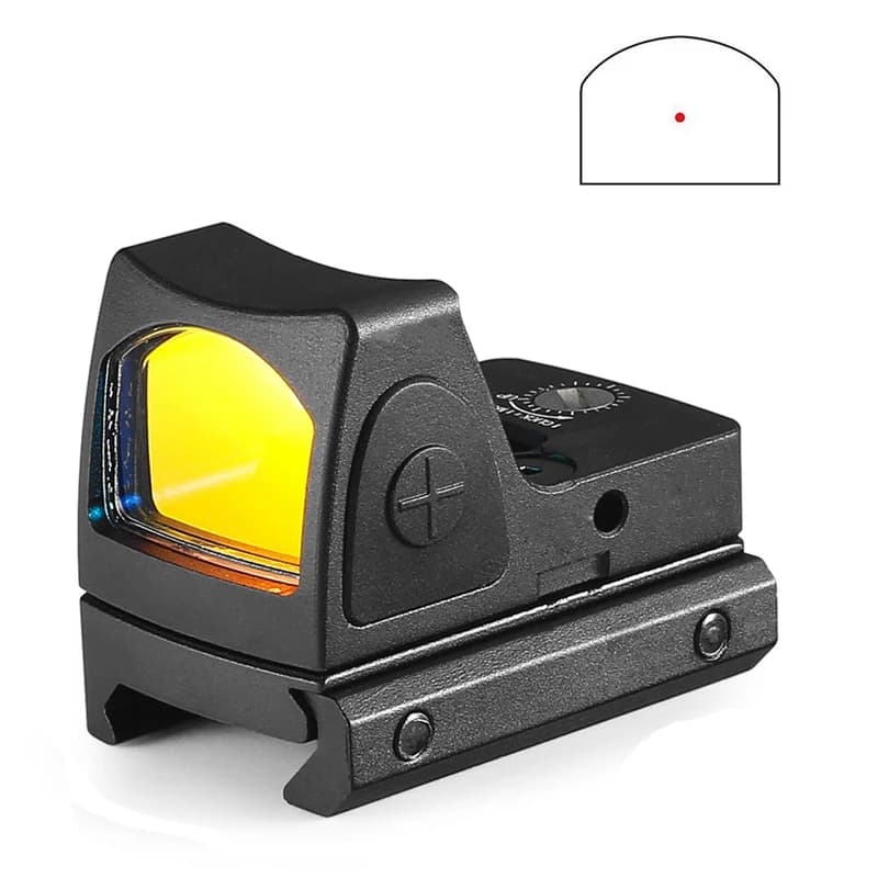 Mini MR Red Dot Sight Collimator Reflex Sight Scope fit 20mm Rail For Hunting Sight - Image 1
