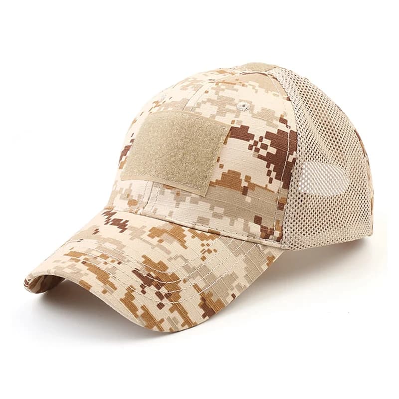 Outdoor Multicam Camouflage Adjustable Cap Mesh Tactical Airsoft Fishing Hunting Hiking Basketball Snapback Hat - Image 3