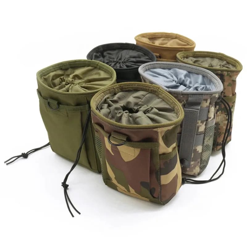 3-5L New Outdoor Hunting MOLLE Dump Pouch 600D Nylon Camouflage Waist Pack Ammo Recycle Bag for Tactical Gear - Image 1