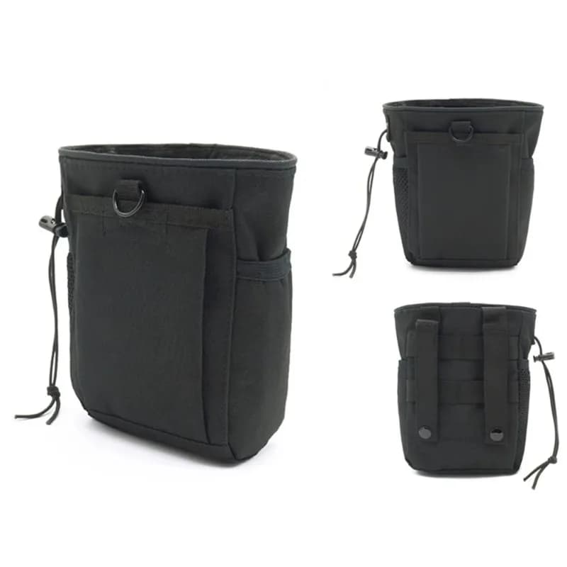 3-5L New Outdoor Hunting MOLLE Dump Pouch 600D Nylon Camouflage Waist Pack Ammo Recycle Bag for Tactical Gear - Image 3